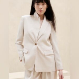 Banana Republic Cream Blazer